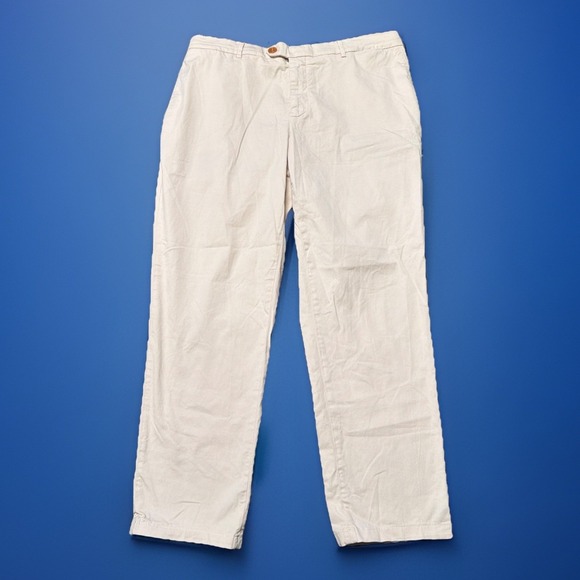 Brunello Cucinelli Pants‎ Men's Size 60 Beige Trousers Stretch Italian Fit